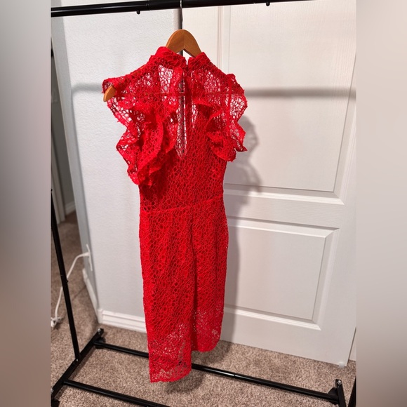BNWT ALEXIS RED LACE DRESS size S - Picture 5 of 10